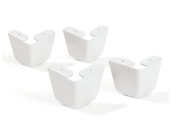 SET 4 METALLFÜSSE Für Massivmöbel