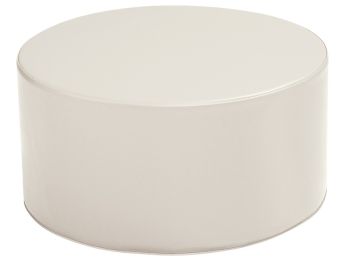 RONDE POEF Basic Bio - H: 32 cm