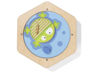 HEXAGON ACTIVITY PANEL Guiro Frog