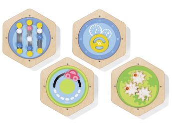 HEXAGON ACTIVITY PANEL MAXI PACK MECHANISMS