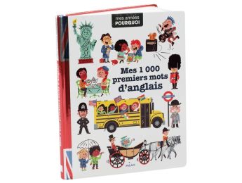 IMAGIER MES ANNÉES POURQUOI Mes premiers mots d'anglais