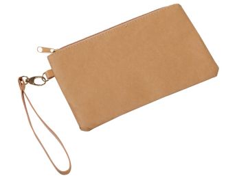 TROUSSE PLATE EN PAPIER IMITATION CUIR À DÉCORER