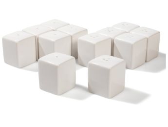 SALIÈRES ET POIVRIÈRES EN PORCELAINE À DÉCORER