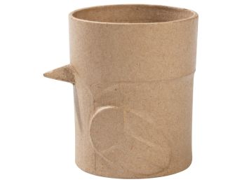 POT À CRAYONS À DÉCORER Oiseau