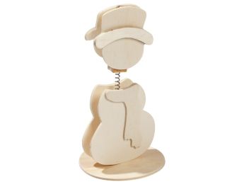 CLIP MÉMO/PHOTOS À DÉCORER Bonhomme de neige