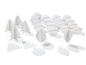 FORMES 3D À SUSPENDRE À DÉCORER Noël