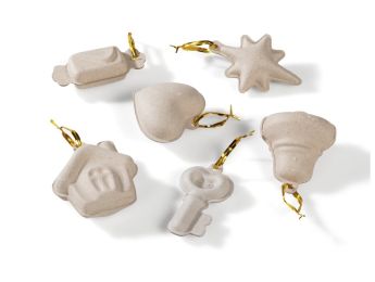MINIS FORMES DE NOËL À DÉCORER RECYCLABLES