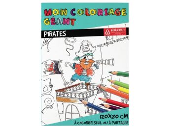 COLORIAGE GÉANT Pirates