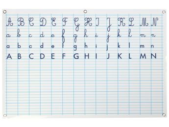 EDUCATIONAL WRITING BOARD Séyès alphabet