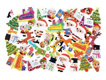 GOMMETTES THÉMATIQUES ULTRA GÉANTES Noël