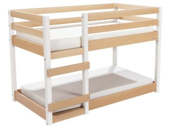 HOCHBETT Doppelbett und 2 wasserfeste Matratzen