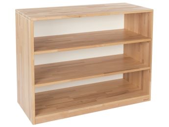 SOLID WOODEN UNIT 2 shelves