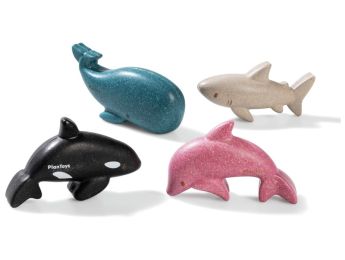 FIGURINES ÉCO-CONÇUES Animaux marins
