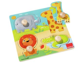 Wild animals LIFT-OUT PUZZLE