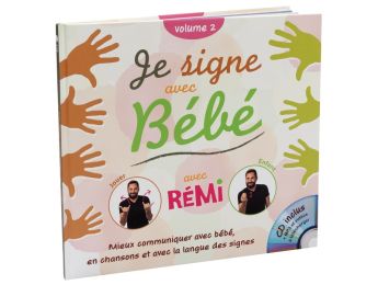 LIVRE-CD JE SIGNE AVEC BÉBÉ Tome 2