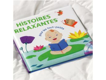 LIVRE CD HISTOIRES RELAXANTES POUR LES TOUT-PETITS