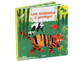 LIVRE TACTILE Les animaux à protéger