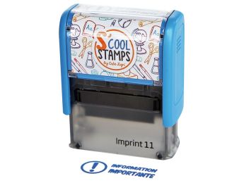 TAMPONS Picto Stamp Information importante