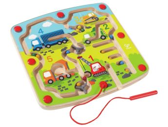 MAGNETISCH DOOLHOF Het bouwterrein