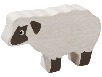 FIGURINE EN BOIS MOUTON