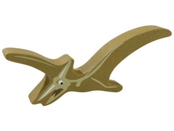 FIGURINE EN BOIS PTERODACTYLE