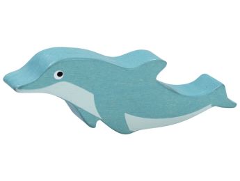 FIGURINE EN BOIS DAUPHIN