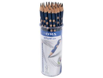 Groove Slim ERGONOMIC GRAPHITE PENCILS x48