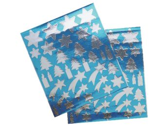 METALLIC STICKERS Christmas
