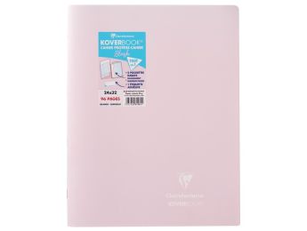 CAHIER Koverbook Opaque 24x32 cm - 96 pages Séyès (grands carreaux)