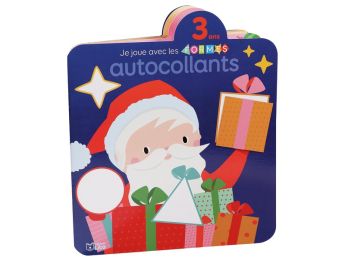 LIVRE D'ACTIVITÉS GOMMETTES Noël en forme