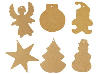 FORMES DE NOËL À DÉCORER 1