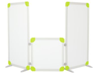 KUNSTSTOFFTRENNWAND-SET Große Tafel
