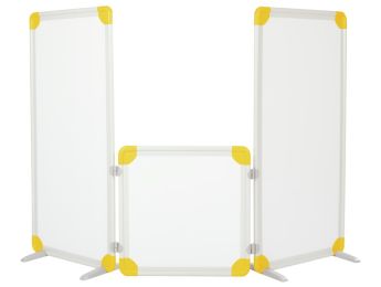 KUNSTSTOFFTRENNWAND-SET Große Tafel