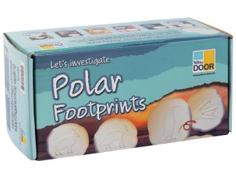 TACTILE PRINTING PEBBLES Polar animals