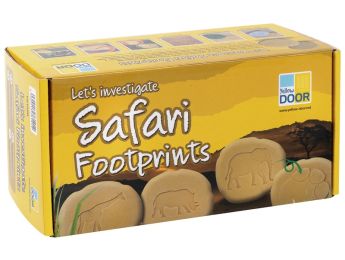 TACTILE PRINTING PEBBLES Safari animals
