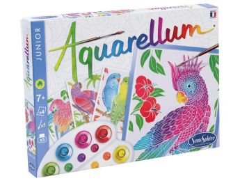 COFANETTO AQUARELLUM Pappagalli