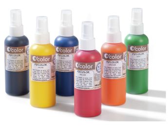 PEINTURE TEXTILE EN SPRAY 6 x 100 ml