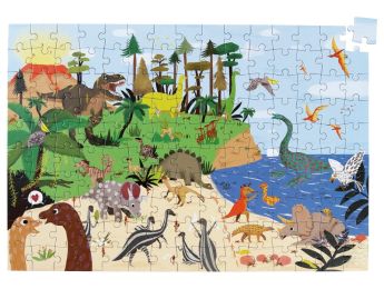 PUZZLE „BACK IN TIME“ Dinosaurier