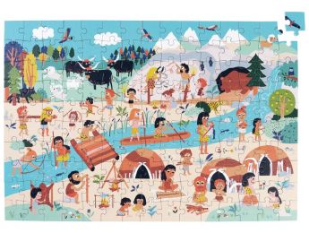 PUZZLE „BACK IN TIME“ Steinzeit