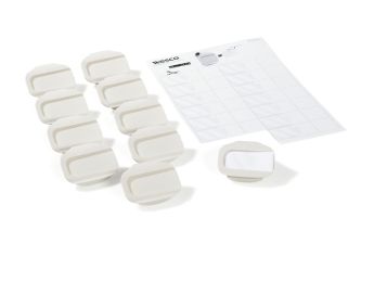 IDENTIFIKATIONSSCHILDER / NAMENSSCHILDER 10er Set