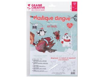 KREATIVES PLASTIKSET VERRÜCKT Weihnachten