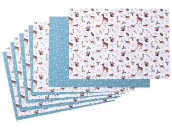 FEUILLES DE PAPIER À THÈMES Rêves d'hiver
