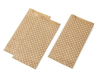 TÜTEN AUS KRAFTPAPIER Sterne