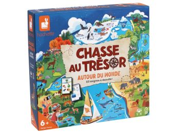 CHASSE AU TRÉSOR COOPÉRATIVE Autour du monde