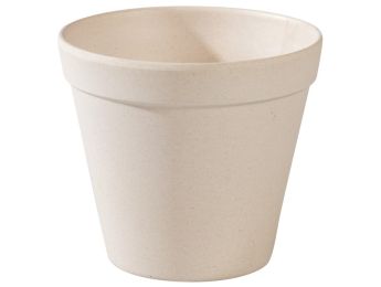 BLUMENTOPF AUS BAMBUS ZUM DEKORIEREN H: 10 cm