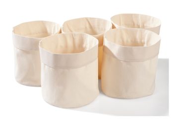 PANIERS EN COTON À DÉCORER