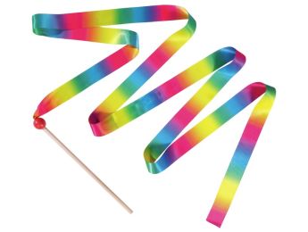 RUBAN DE DANSE multicolore