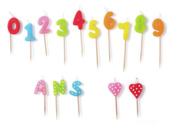 BOUGIES ANNIVERSAIRE 1,2,3... ans