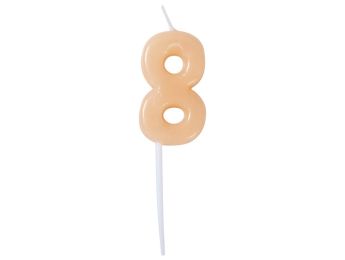 MINI BOUGIE CHIFFRE 8.0