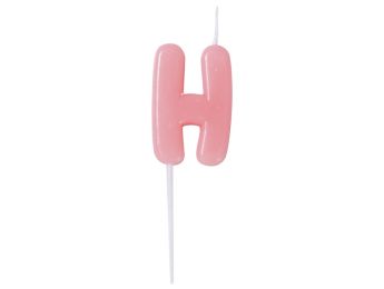 MINI BOUGIE LETTRE H